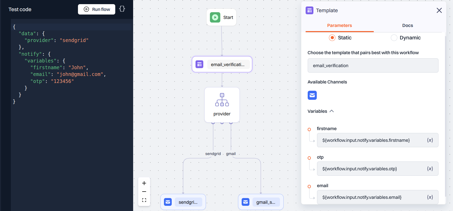 Template Node