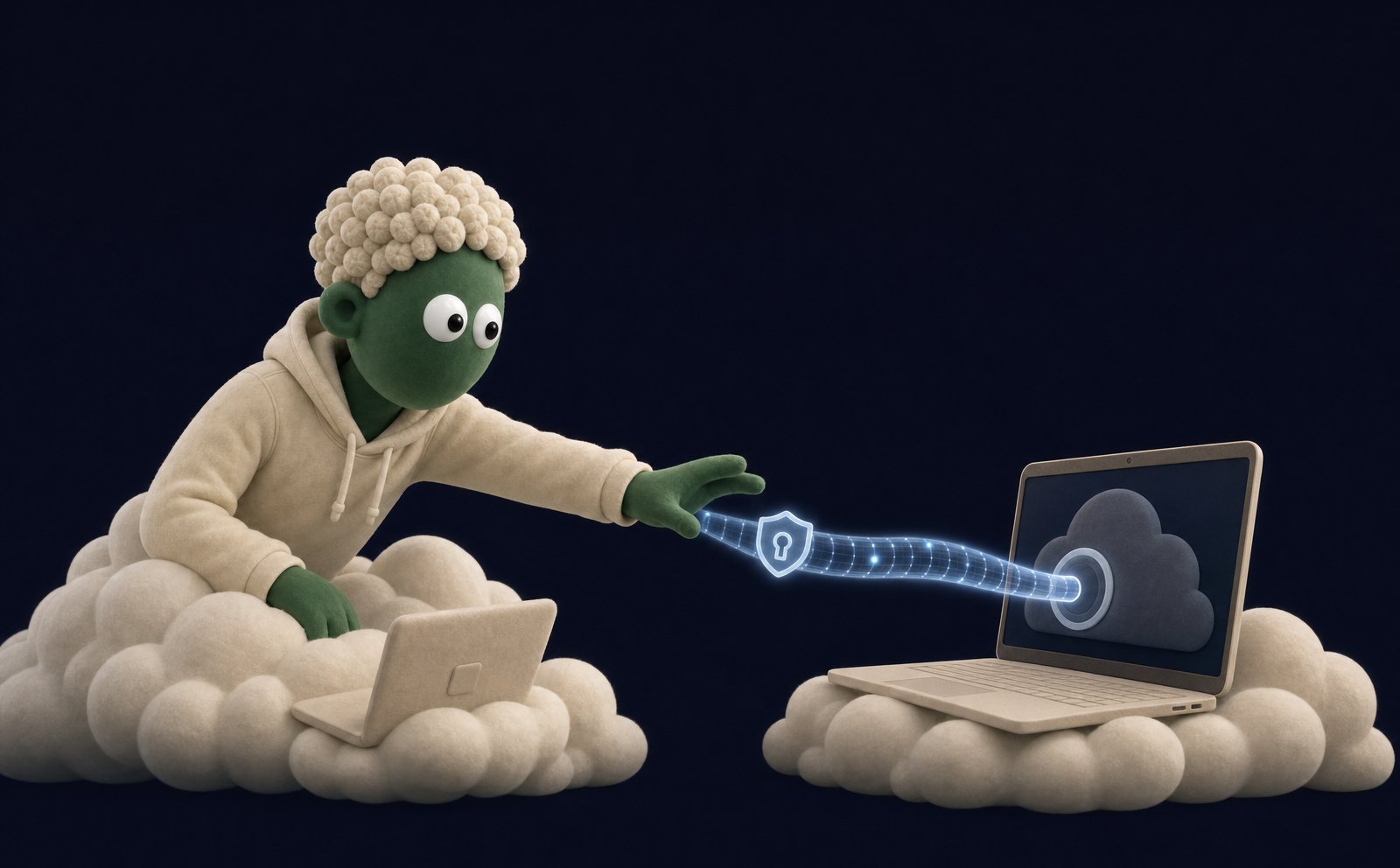 Bodhi connecting to a laptop
