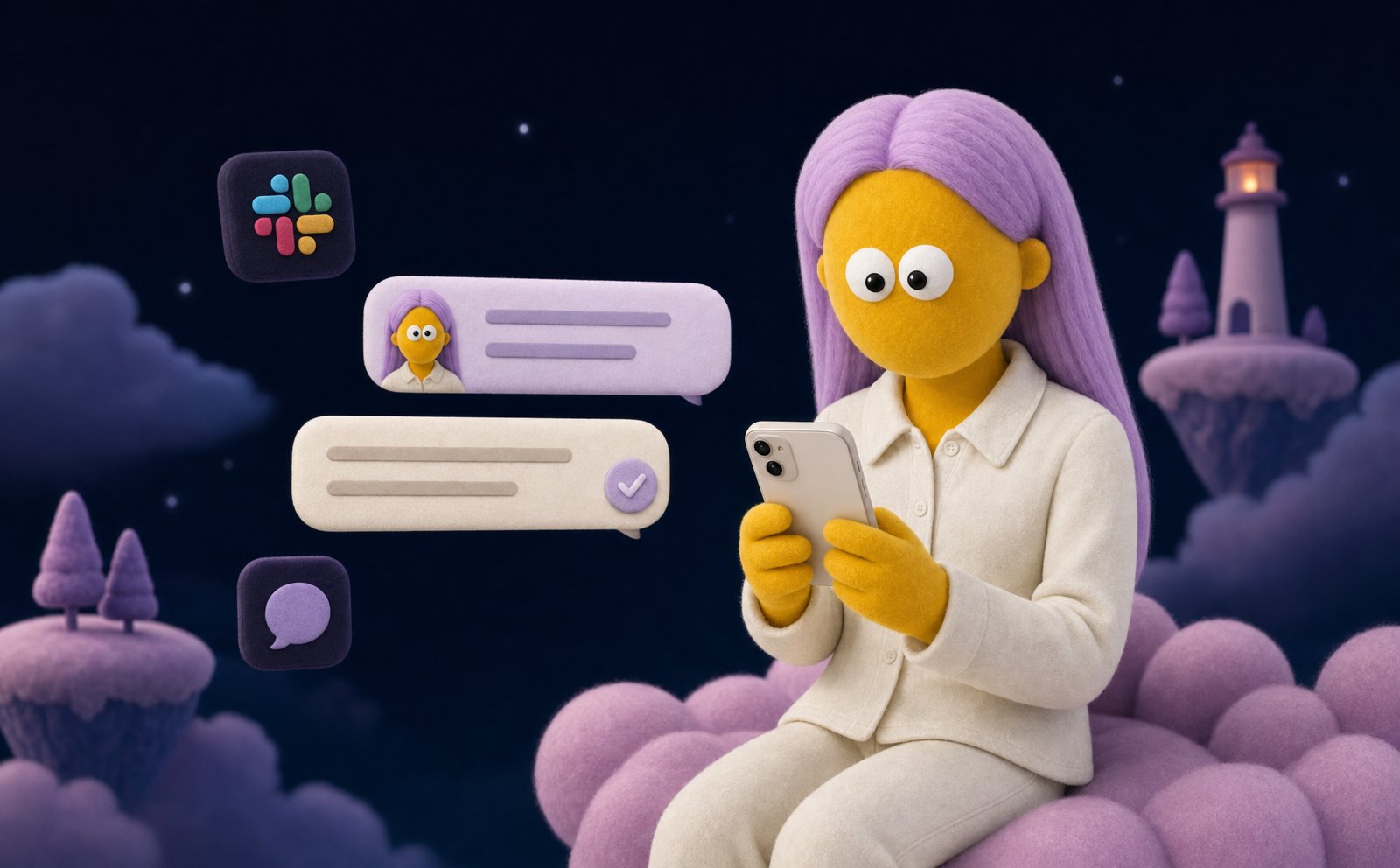 Emma messaging from Slack