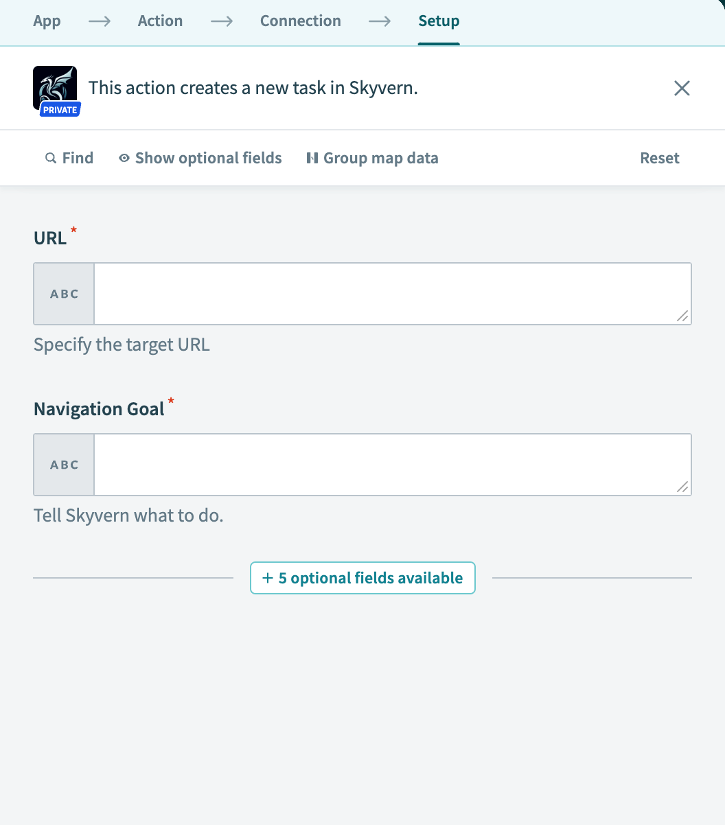 Configure task fields in Workato