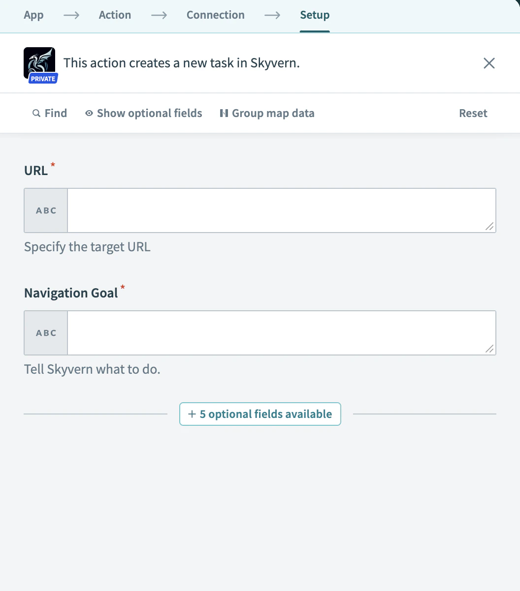 Configure task fields in Workato