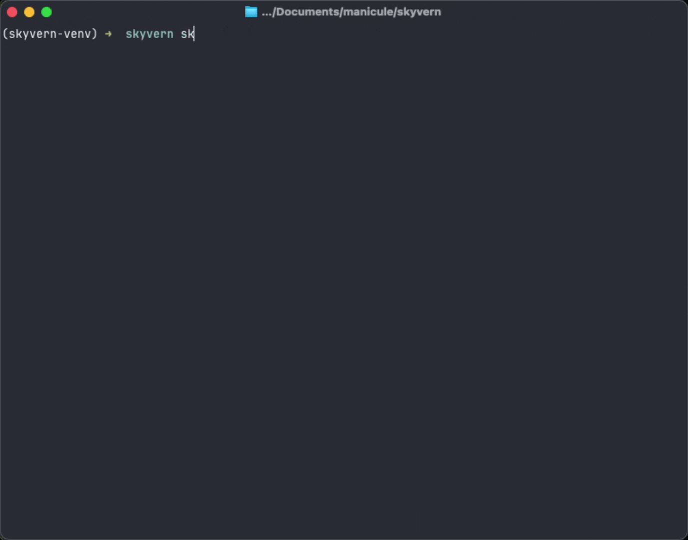 Skyvern init interactive setup wizard