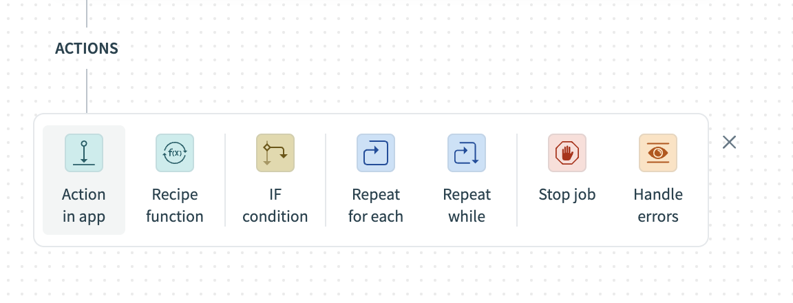 Add Skyvern action to Workato recipe