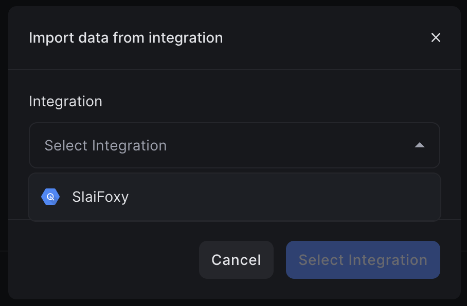Select Integration