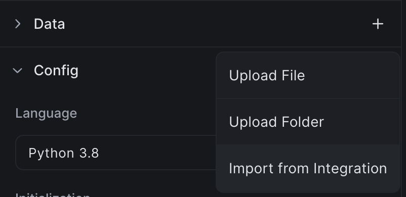 Plus button