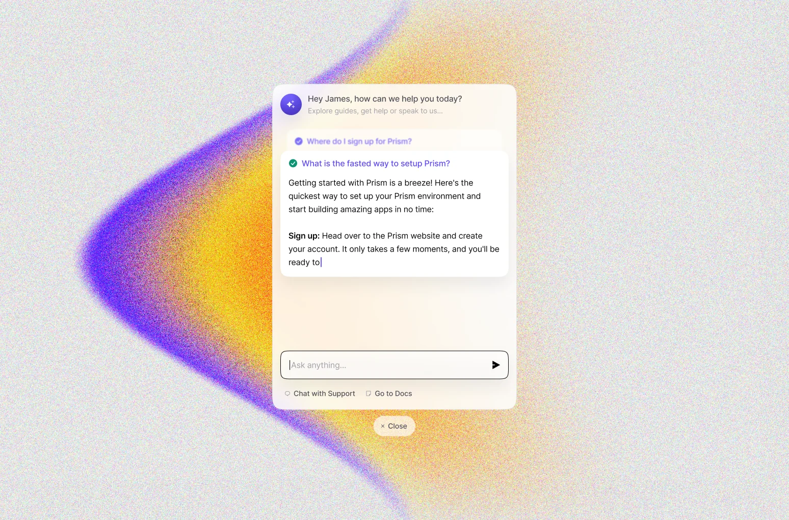 AI Widget
