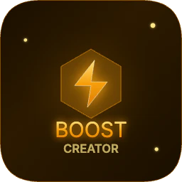 Boost Creator Icon - Light