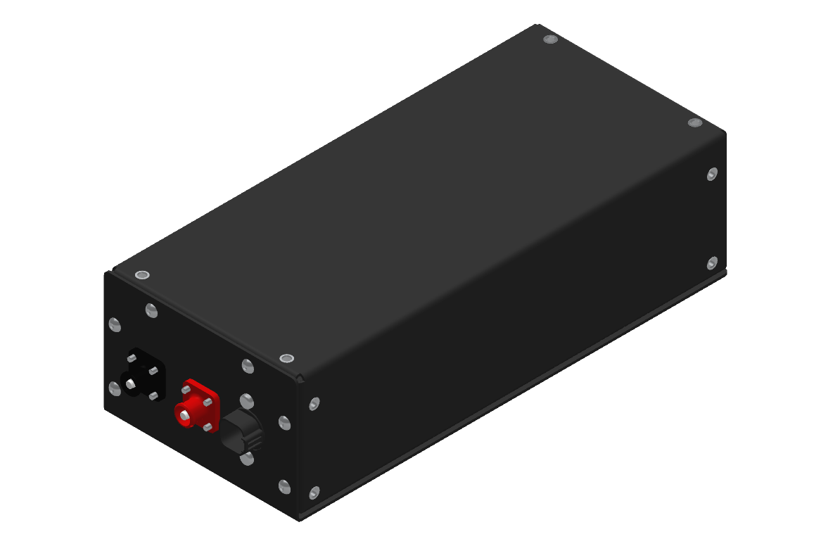 Isometric view of MEP 1.0kWh battery module