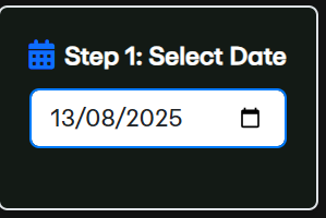 Select date