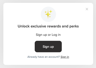 Increase Account Creation Nudge