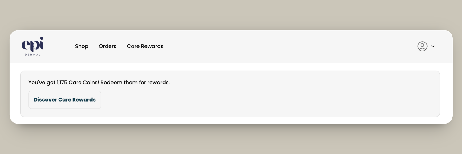 Embed Points Customer Account