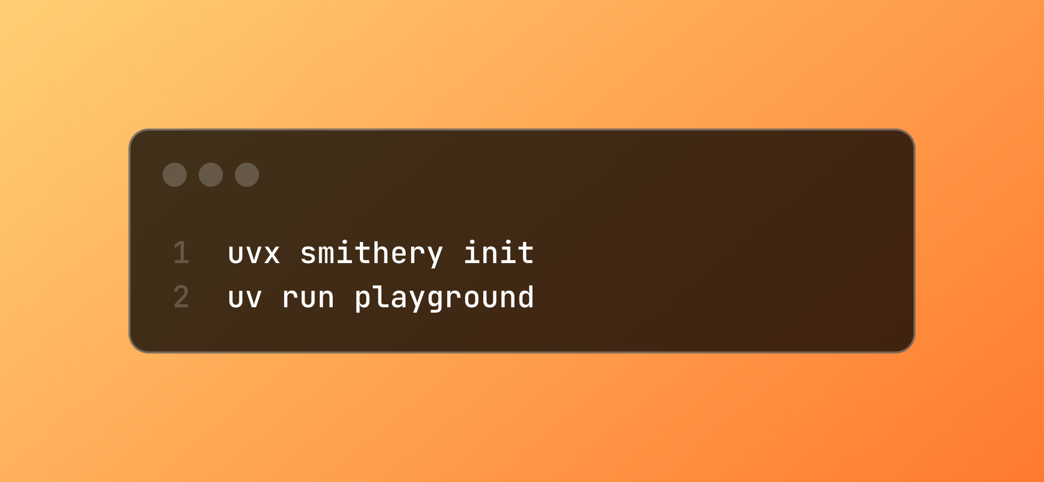 Quickstart: Python - Smithery Documentation
