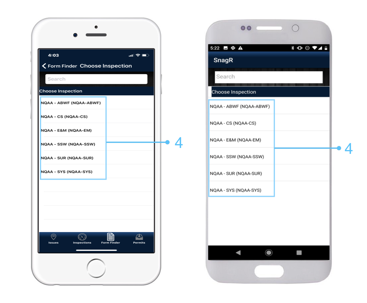 Form Finder in app.003