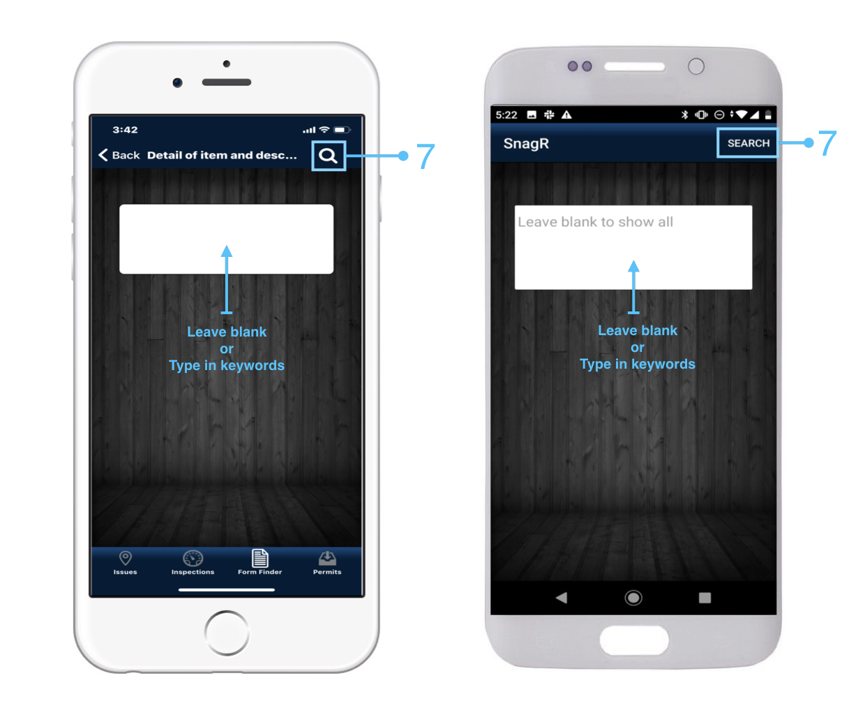 Form Finder in app 006