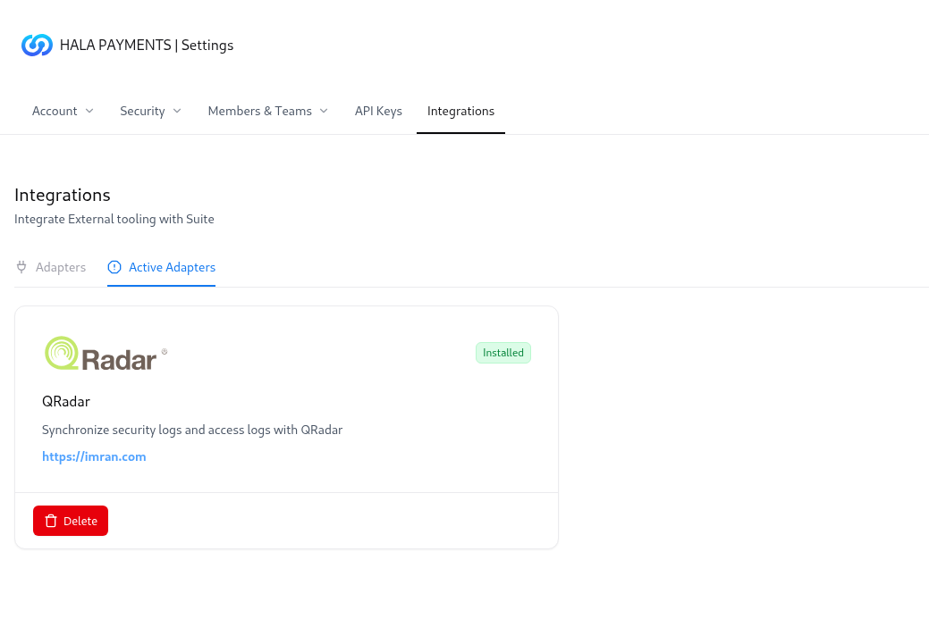 Expandable FAQ section for departments