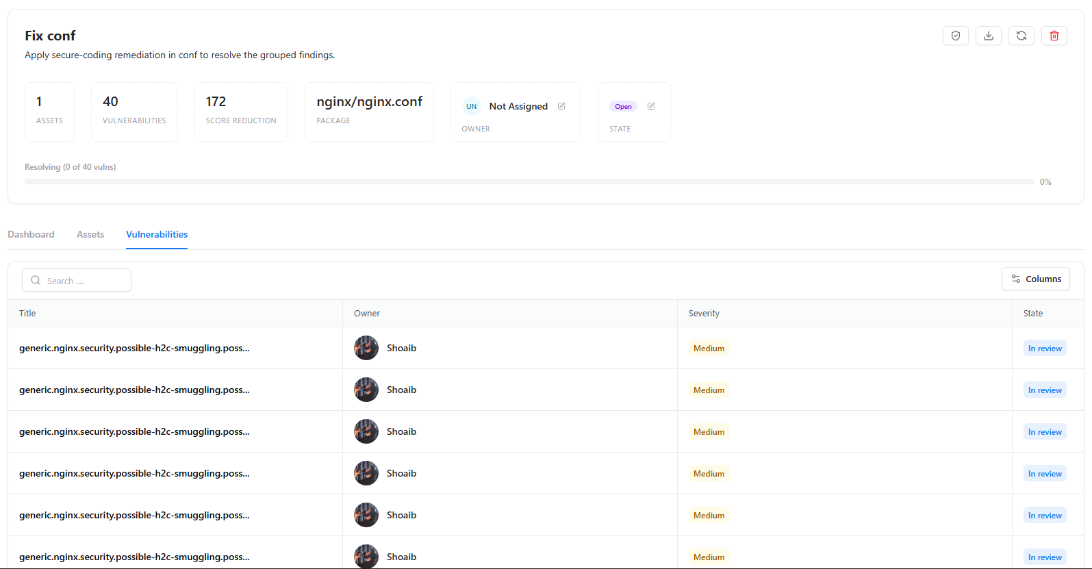 Campaign Vulnerabilities
