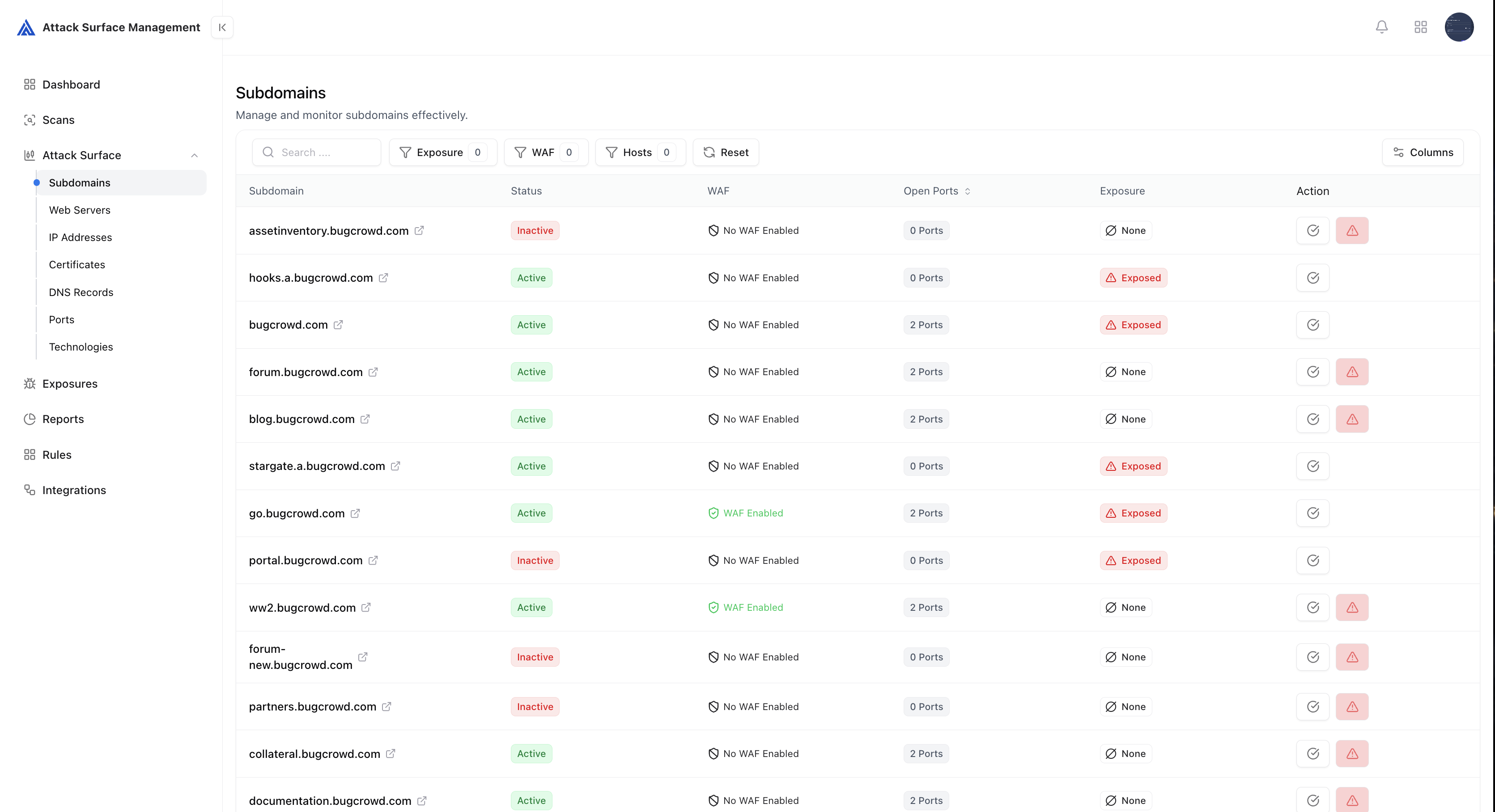 Attack Surface Asset Catalog Overview
