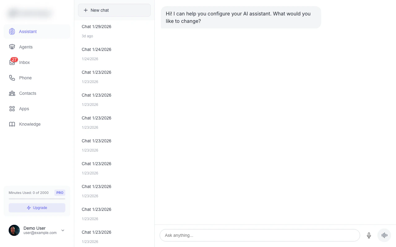 Phone numbers management