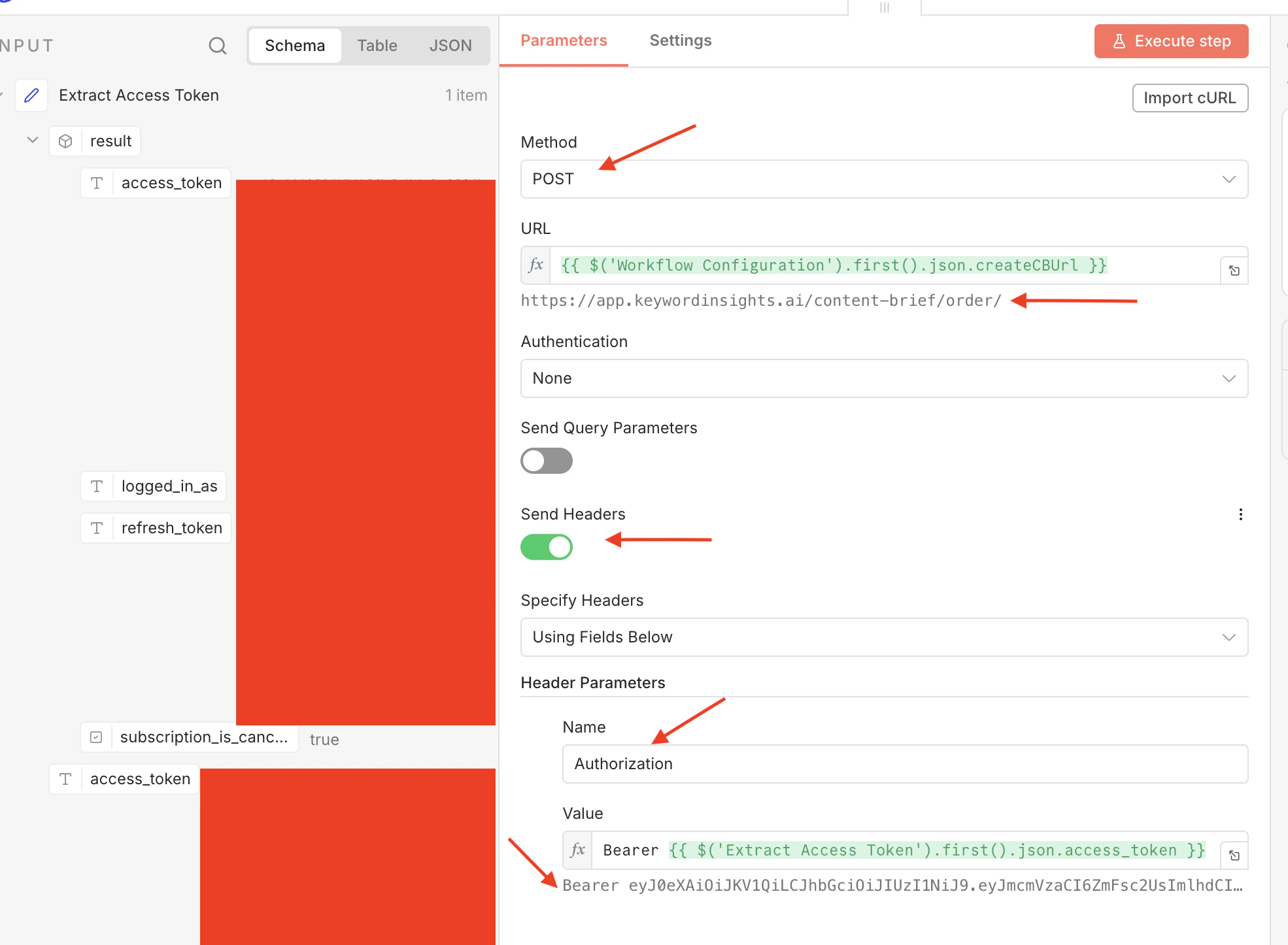 Authentication section in Mintlify