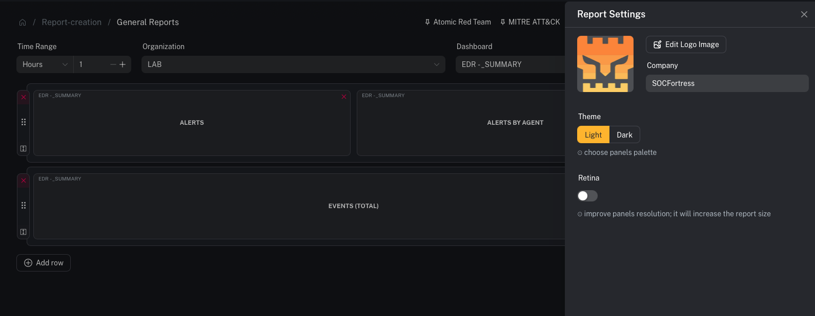 Report wizard (placeholder)