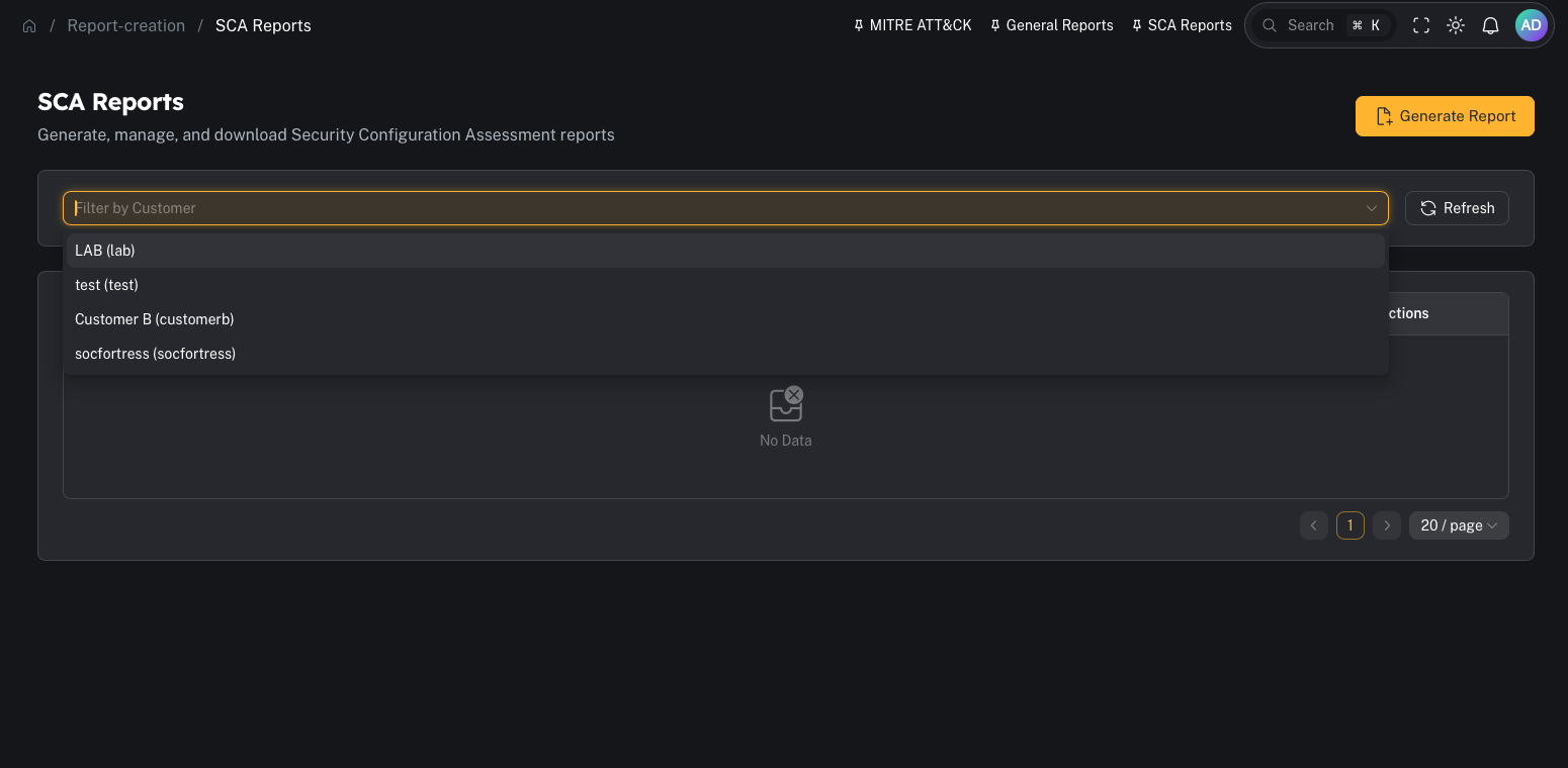 SCA overview (placeholder)