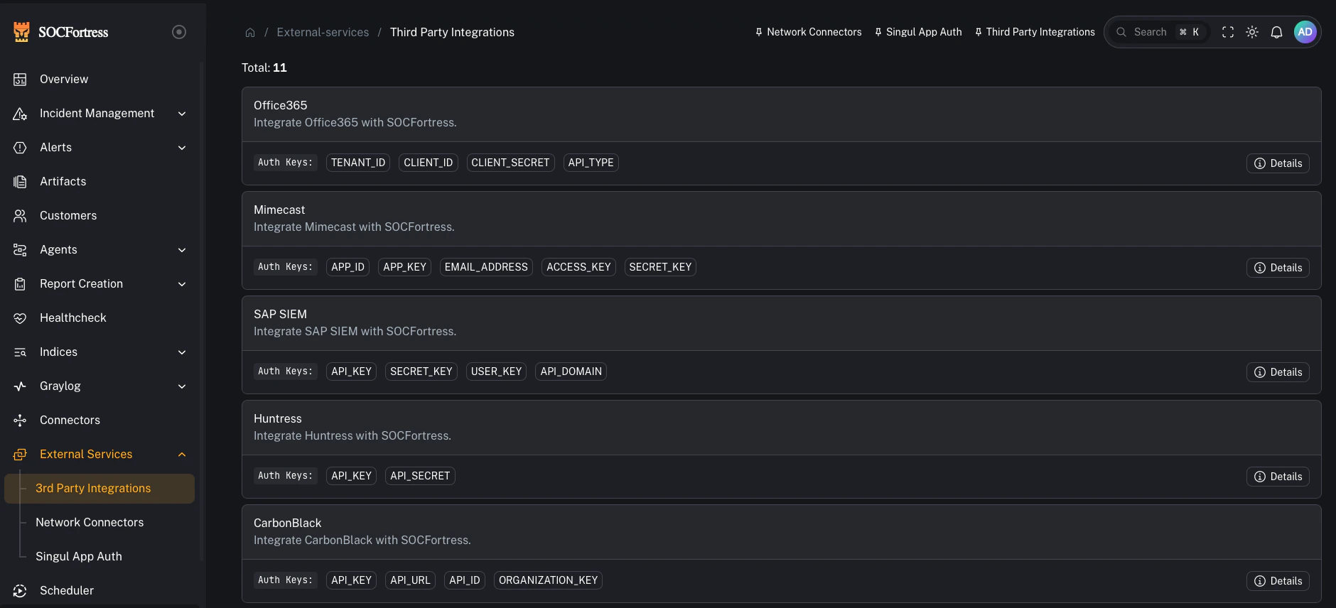 3rd Party Integrations