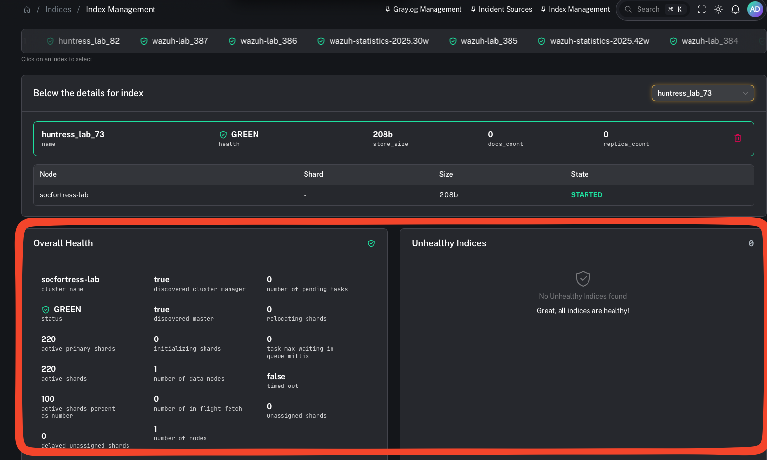 Overall health (placeholder)