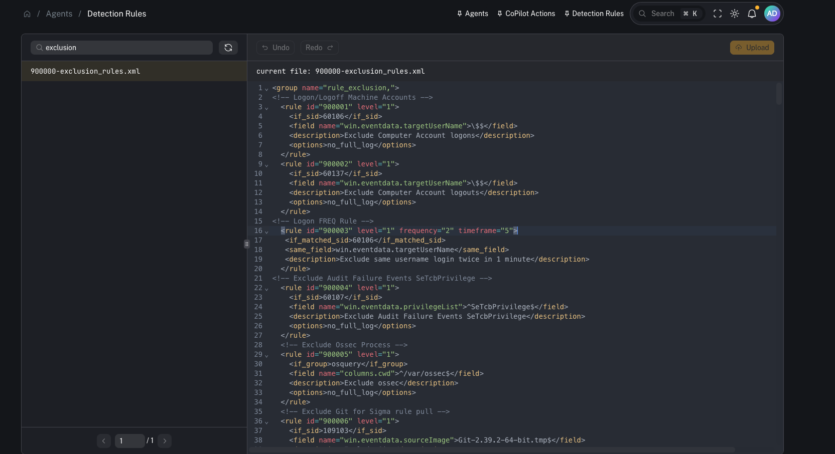 Edit rule file (placeholder)