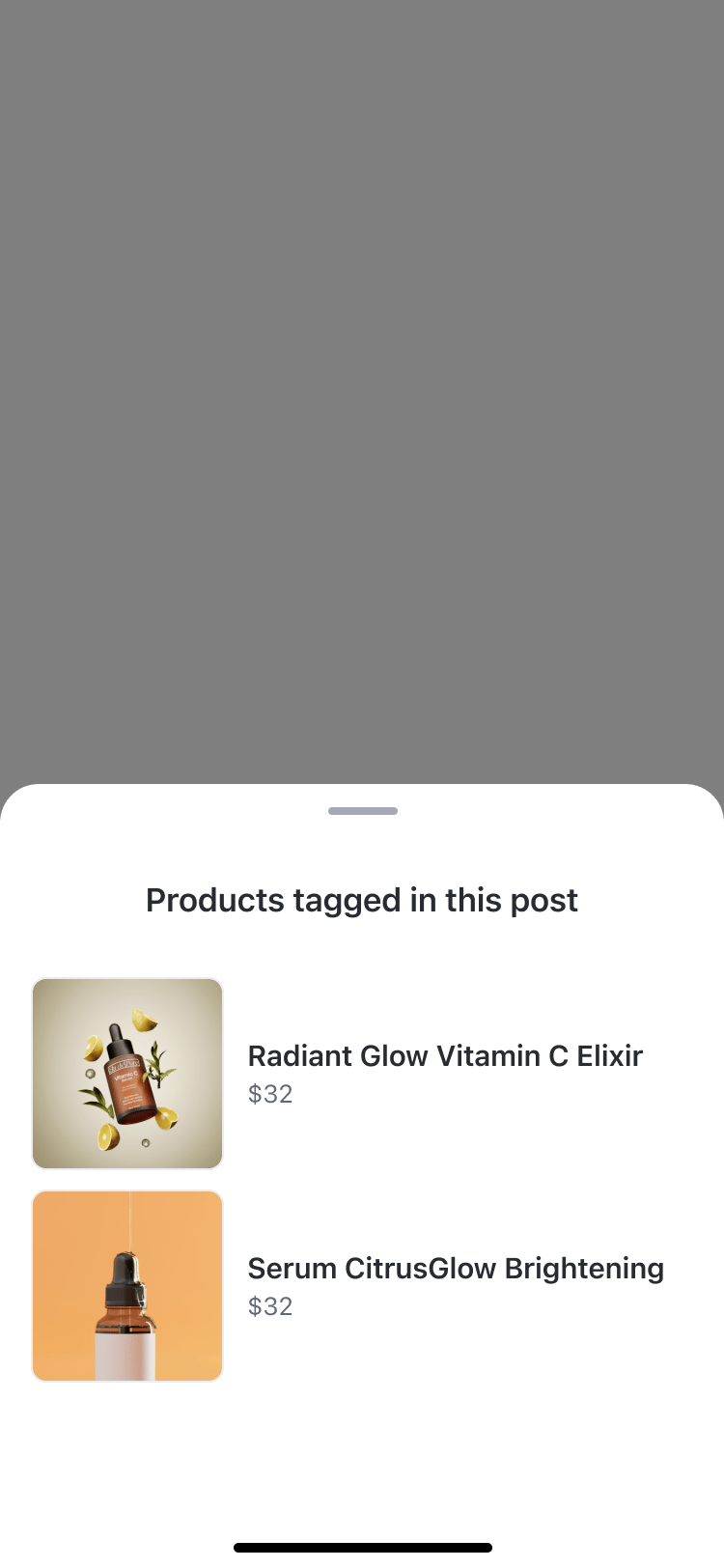 ProductTagListComponent shows products list