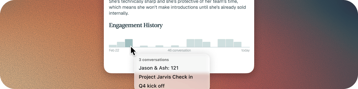 See Engagement History For All Your Contacts In Soda