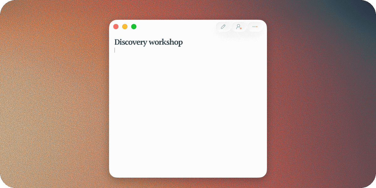 AI Enriching Meeting Notes
