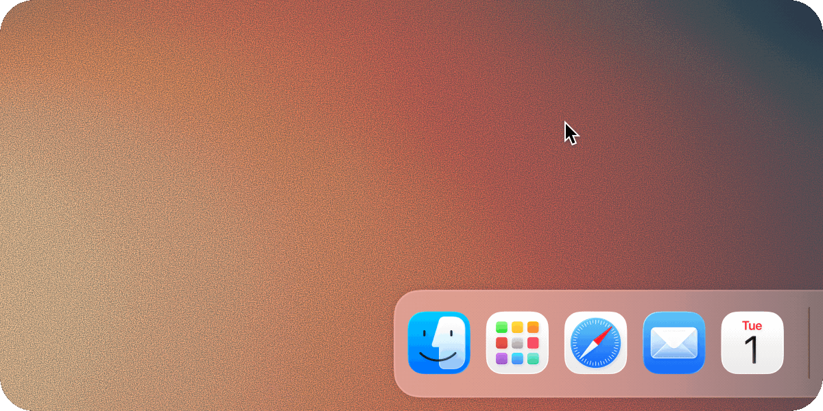 Access Soda Shortcuts From Anywhere By Moving The Cursor To The Bottom Left Of The Screen