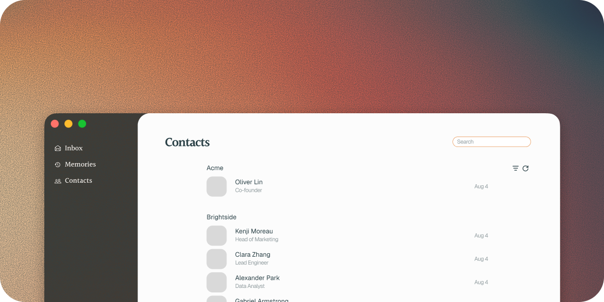 Soda Home Screen To Access Your Customer Memories 1
