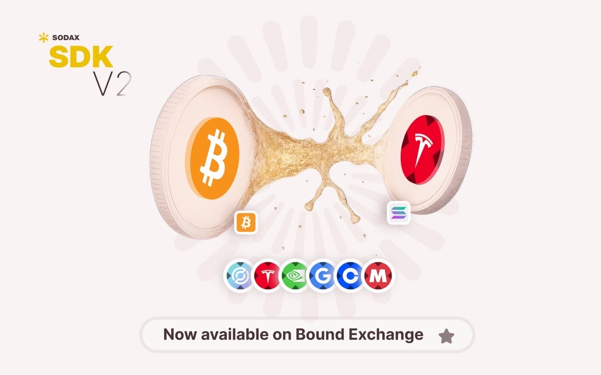 SODAX SDK release bringing xStocks to cross-network apps
