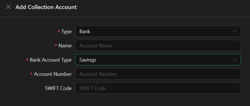 Collection Accounts
