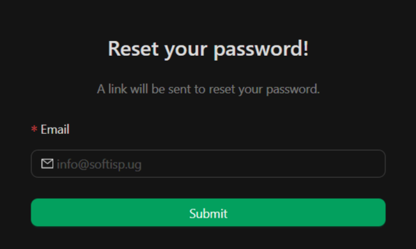 Password Reset