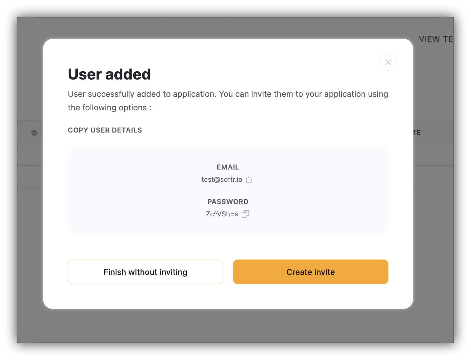 User added