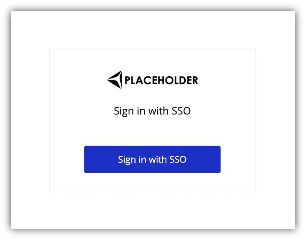 Single Sign-On block