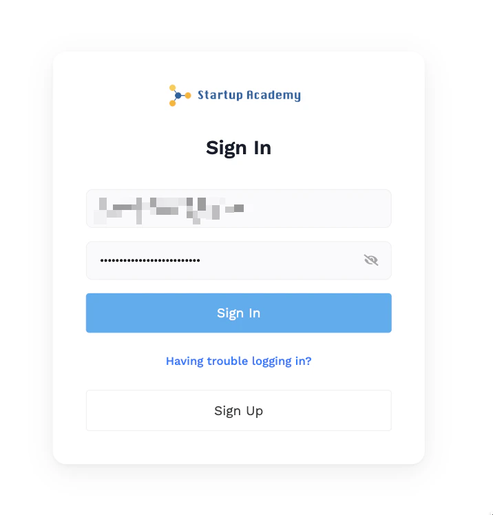 Signin form
