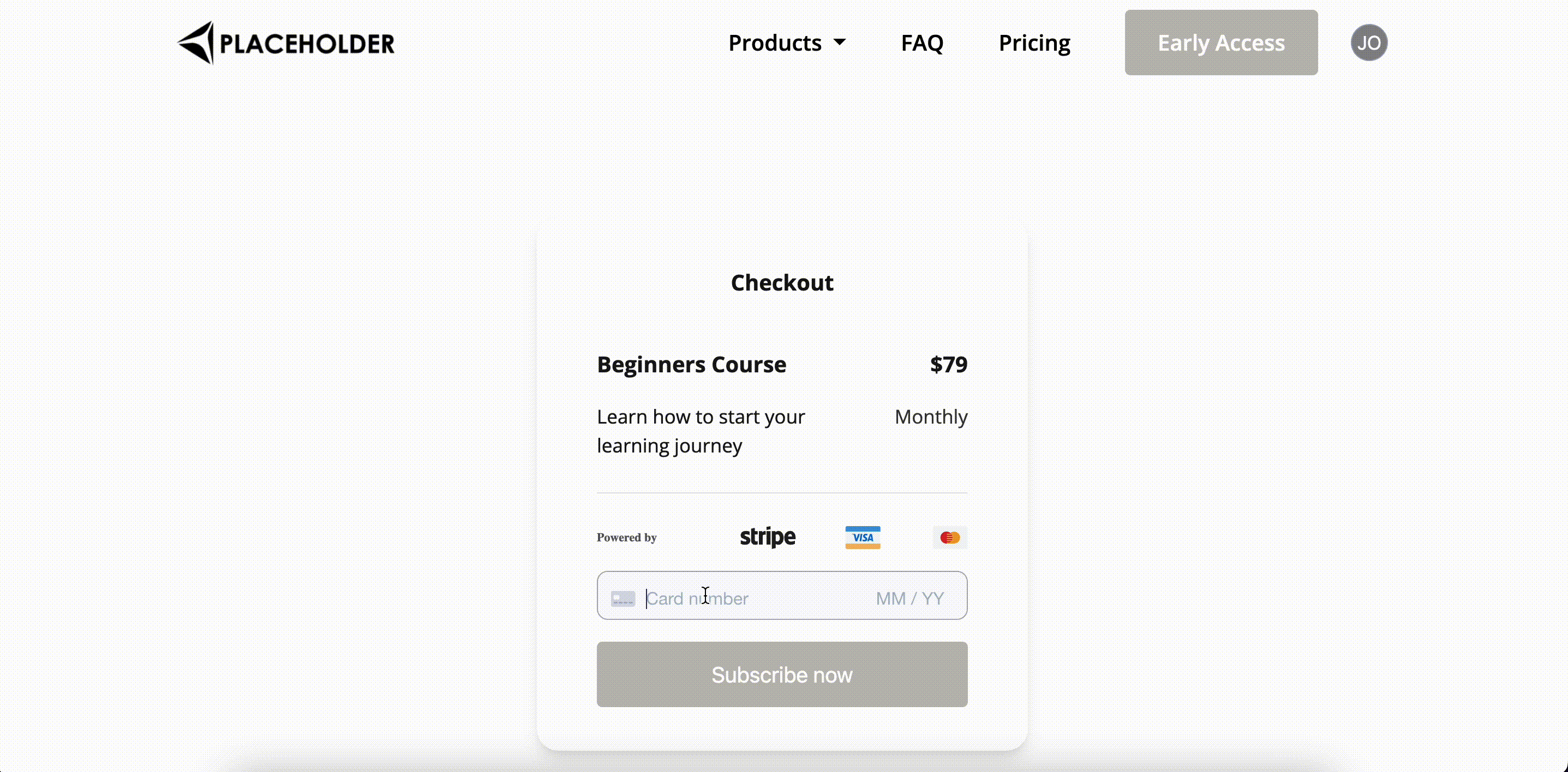 Editing details on Stripe Customer Portal
