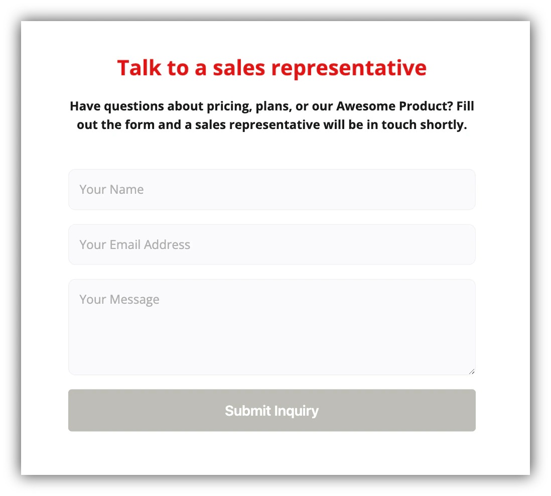 A Customizable Form on Softr