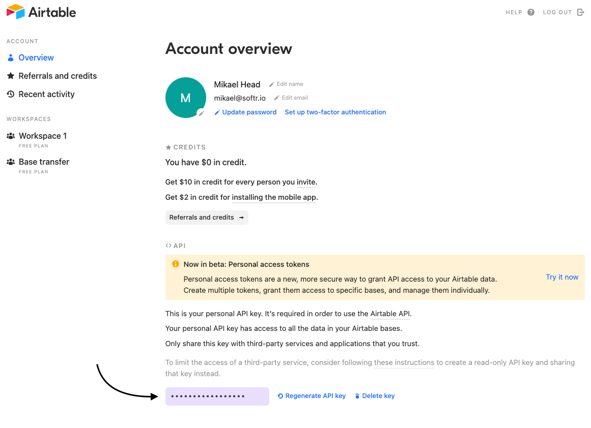 Troubleshooting Airtable errors – Softr Help Docs