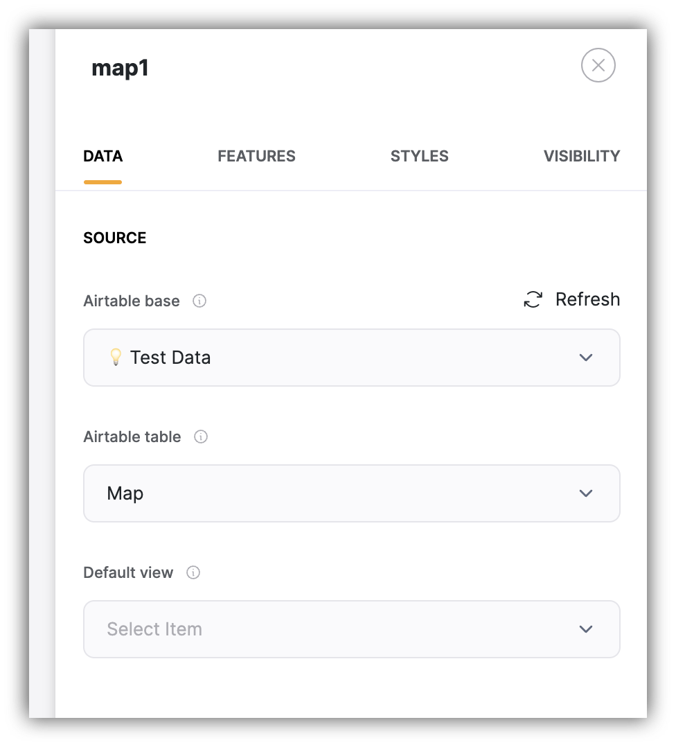 Connecting Base and Table