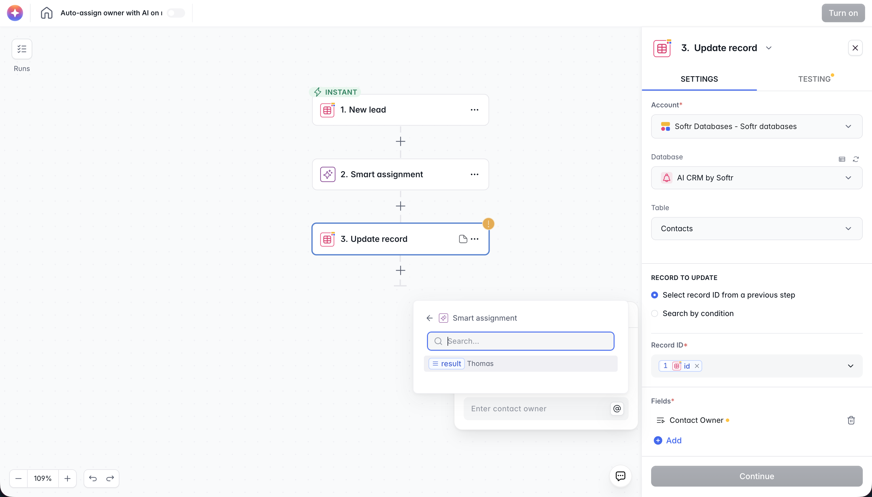 Workflows Advanced Concepts - Softr Help Docs