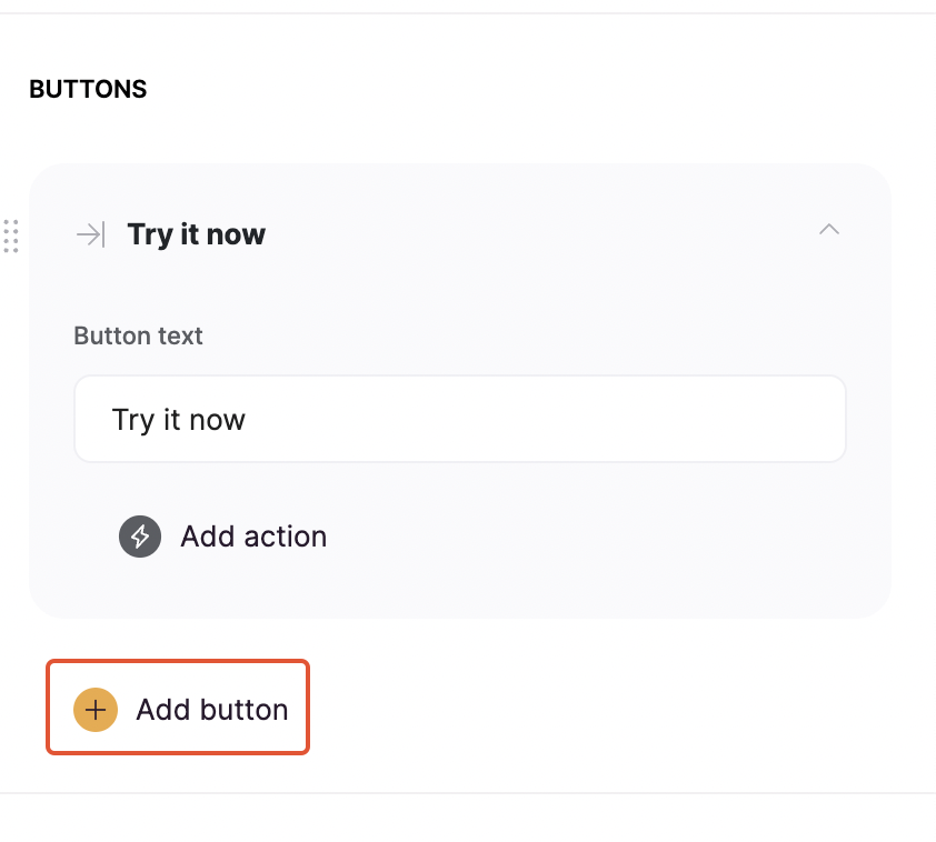 Adding a button