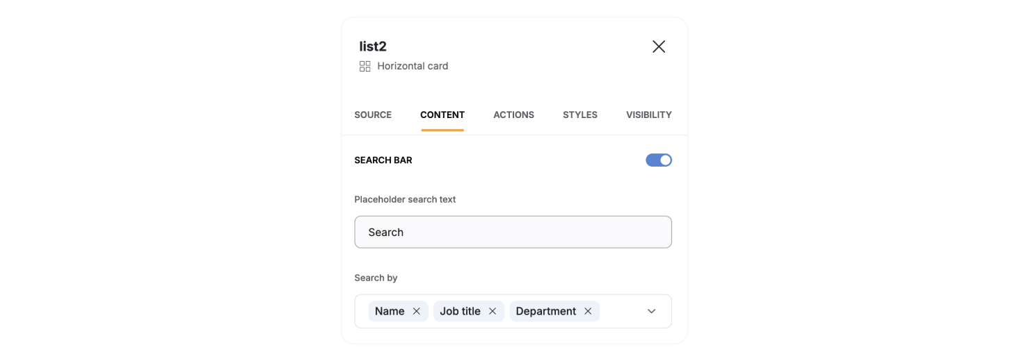 List Block – Softr Help Docs