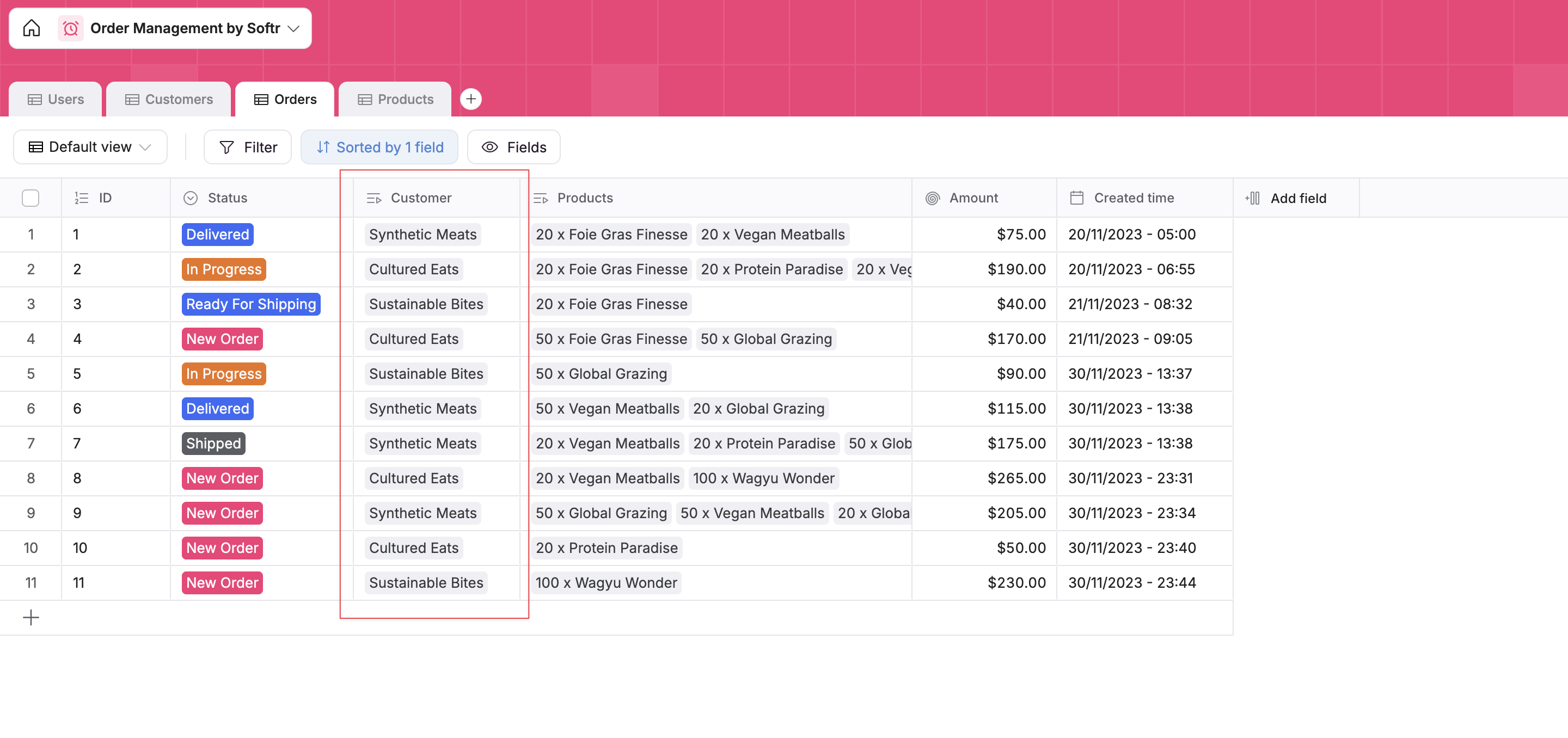 Create a Database – Softr Help Docs