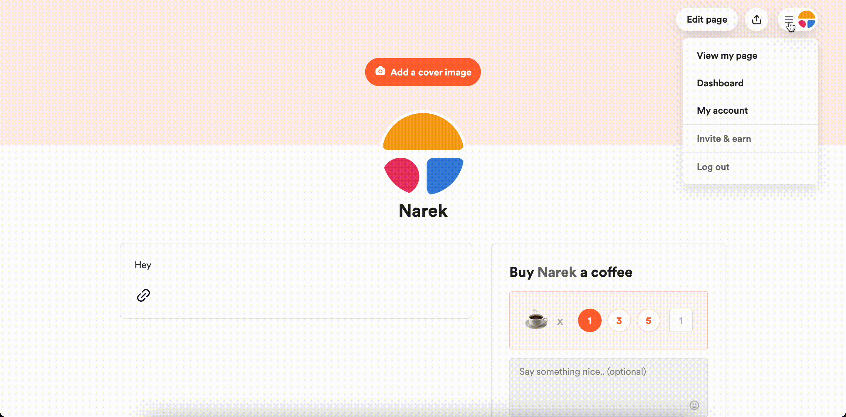 Adding a Buy Me a Coffee button to Softr