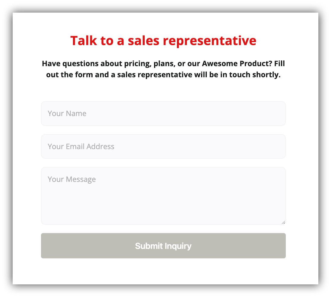 A Customizable Form on Softr