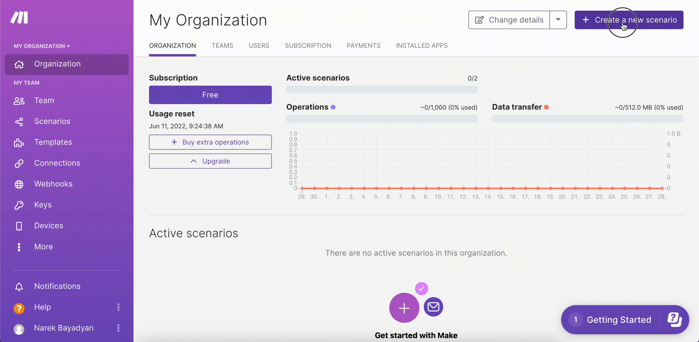 Setting up a Custom Webhook trigger and getting its URL